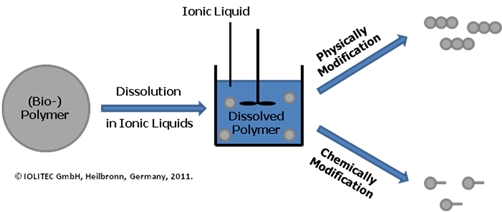 Lösung von BioPolymeren